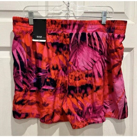 A.N.A A New Approach Women's Large Multi-Color Polyester Shorts NWT Pockets - Picture 3 of 5